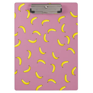 Pink Bananas Clipboard