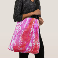 Bandana large bag in Pink