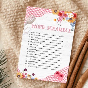 Pink Barbeque Shower The Price Is Right Game