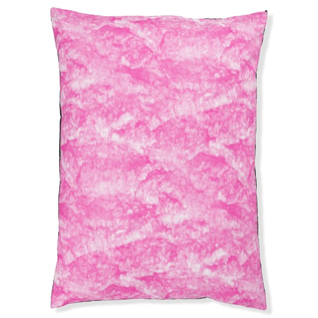 Pink Bark Pet Bed (Front Vertical)