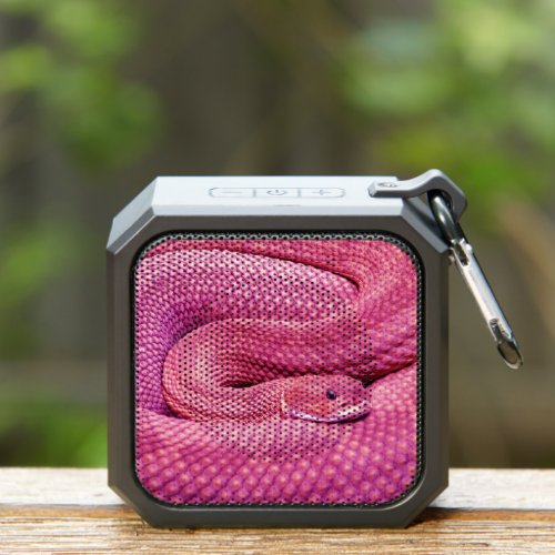 Pink Basilisk Rattlesnake Bluetooth Speaker