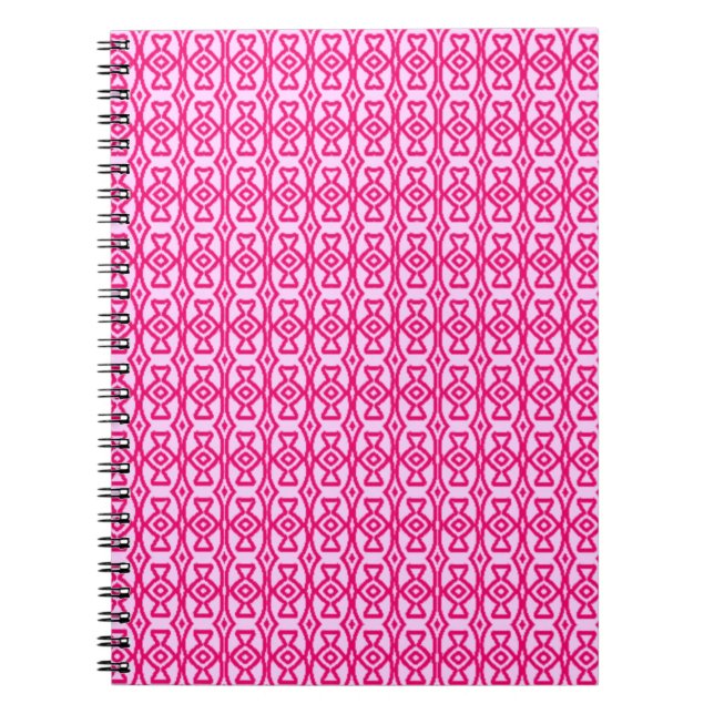 Pink Batik Notebook (Front)