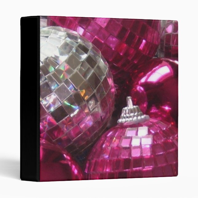 Pink Baubles binder black (Front/Spine)