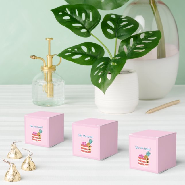 Pink Beach Supplies Favor Boxes (Multiple)