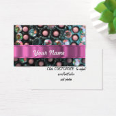 Pink beaded perrsonalized (Desk)
