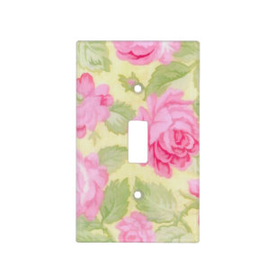 Pink Beauties Light Switch Cover
