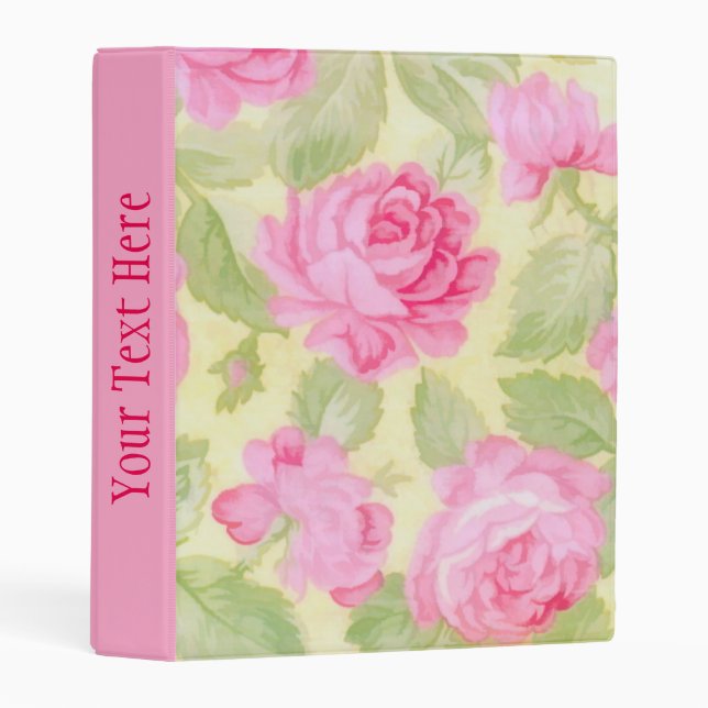 Pink Beauties Mini Binder (Front/Spine)