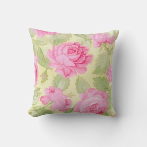 Pink Beauties Pillow