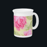 Pink Beauties Pitcher<br><div class="desc">This Pink Beauties Pitcher is perfect for a Shabby Chic style kitchen or dinette. Look for the matching teapot!</div>