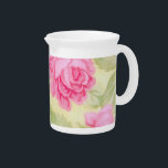 Pink Beauties Pitcher<br><div class="desc">This Pink Beauties Pitcher is perfect for a Shabby Chic style kitchen or dinette. Look for the matching teapot!</div>