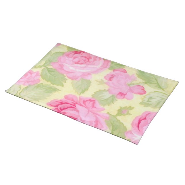 Pink Beauties Placemat (On Table)