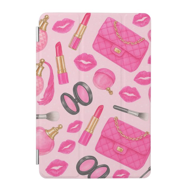 Pink Beauty Lover iPad Case (Front)