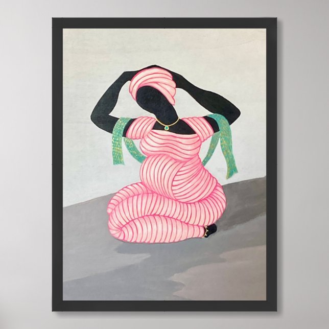 Pink Beauty Print (Framed Front)