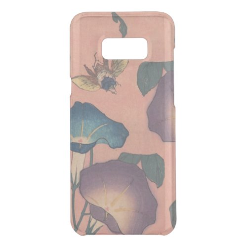 Pink Bee Flower Classic Hokusai Art Uncommon Samsung Galaxy S8 Case
