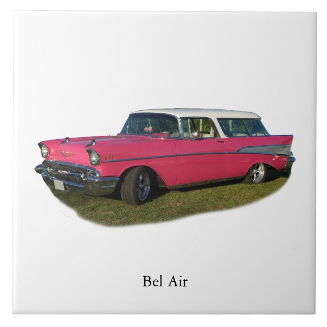 Pink Bel Air tile (Front)
