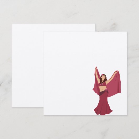 Pink Belly Dancer (Front/Back)