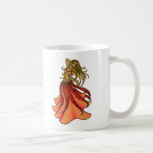 Pink Belly Dancer Coffee Mug