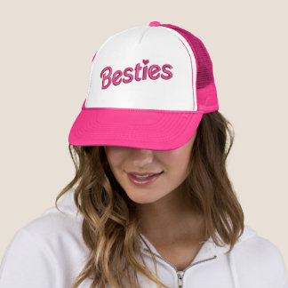 Pink Besties Trucker Hat