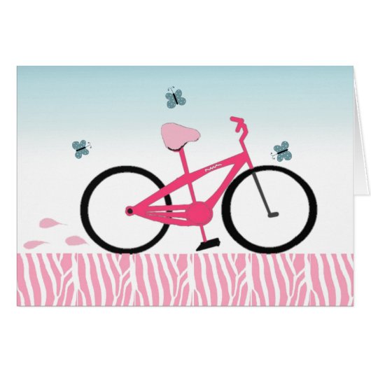 Pink Bicycle Cards (Front Horizontal)
