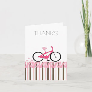 Pink Bicycle Thank You