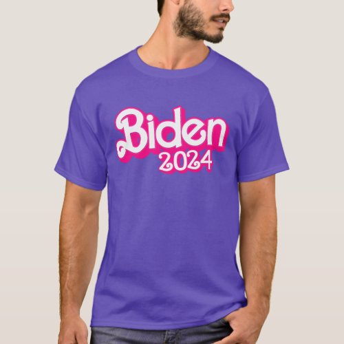 Pink Biden 2024 T_Shirt
