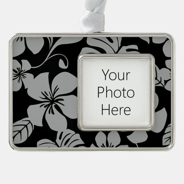 PINK BIKINI (BLACK/GRAY) CHRISTMAS ORNAMENT (Front)