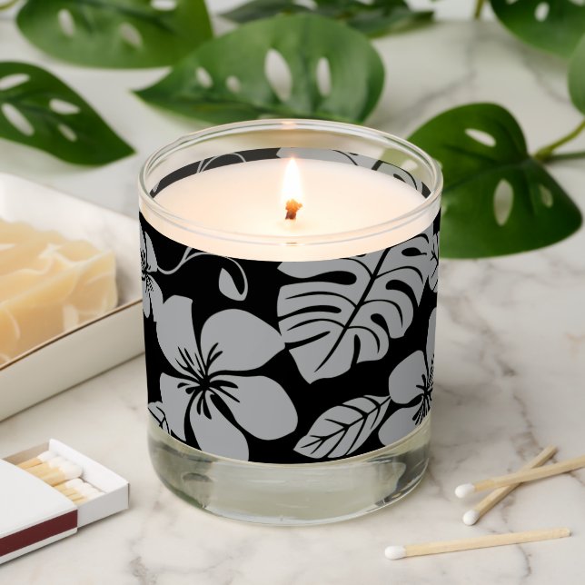 PINK BIKINI (BLACK/GRAY) SCENTED CANDLE (Lit)