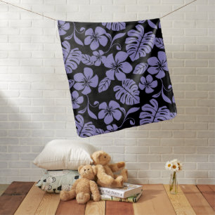 PINK BIKINI (BLACK//LAVENDER) Baby Blanket