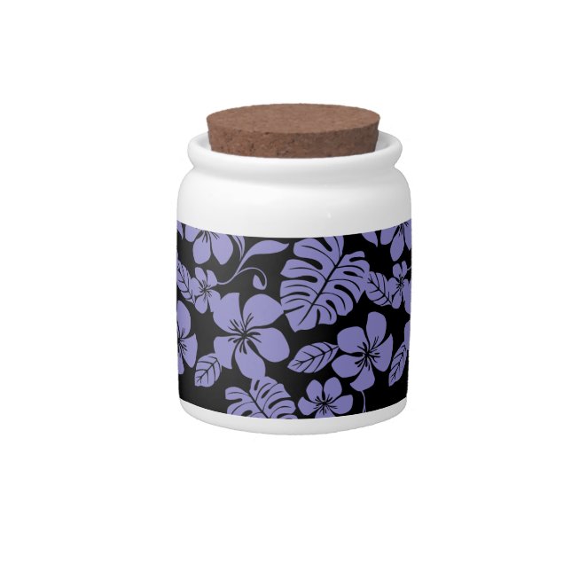 PINK BIKINI (BLACK//LAVENDER) CANDY JAR (Front)