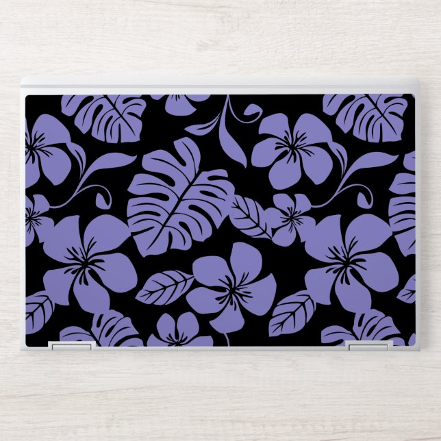 PINK BIKINI (BLACK/LAVENDER) HP LAPTOP SKIN (Front)