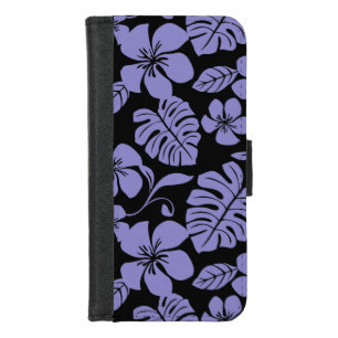 PINK BIKINI (BLACK/LAVENDER) iPhone 8/7 WALLET CASE