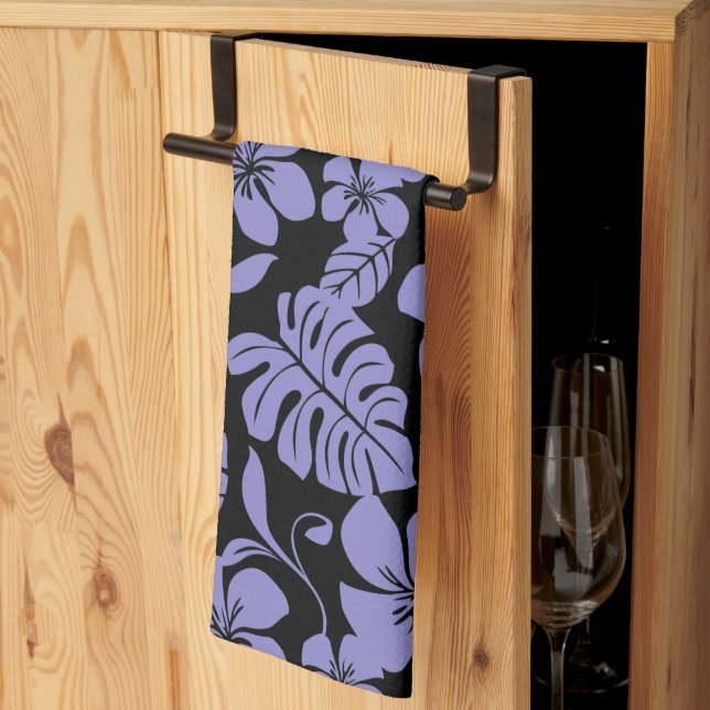 PINK BIKINI (BLACK//LAVENDER) KITCHEN TOWEL (Thirds Fold)
