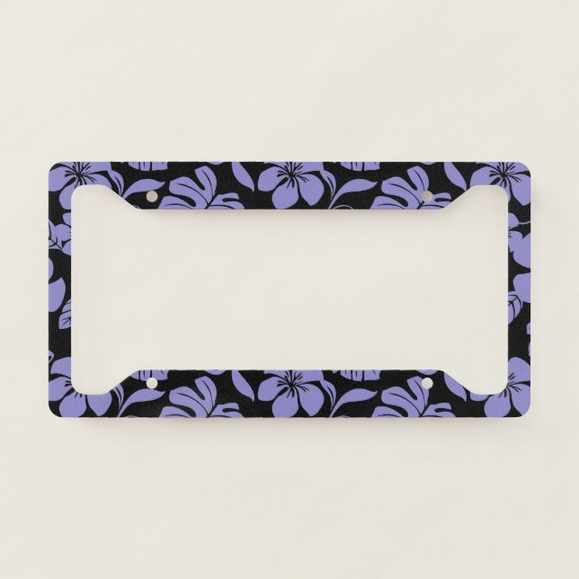PINK BIKINI (BLACK//LAVENDER) LICENSE PLATE FRAME (Front)
