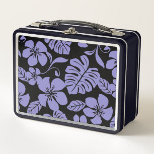 PINK BIKINI (BLACK//LAVENDER) METAL LUNCH BOX