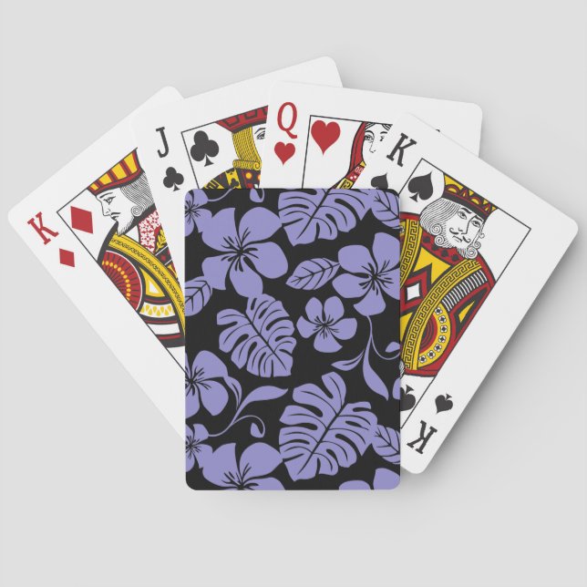 PINK BIKINI (BLACK//LAVENDER) POKER CARDS (Back)