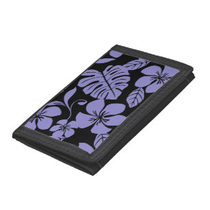 PINK BIKINI (BLACK/LAVENDER) TRI-FOLD WALLET