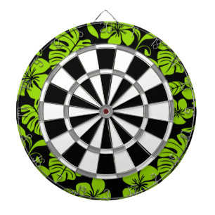 PINK BIKINI (BLACK/LIME) DART BOARD