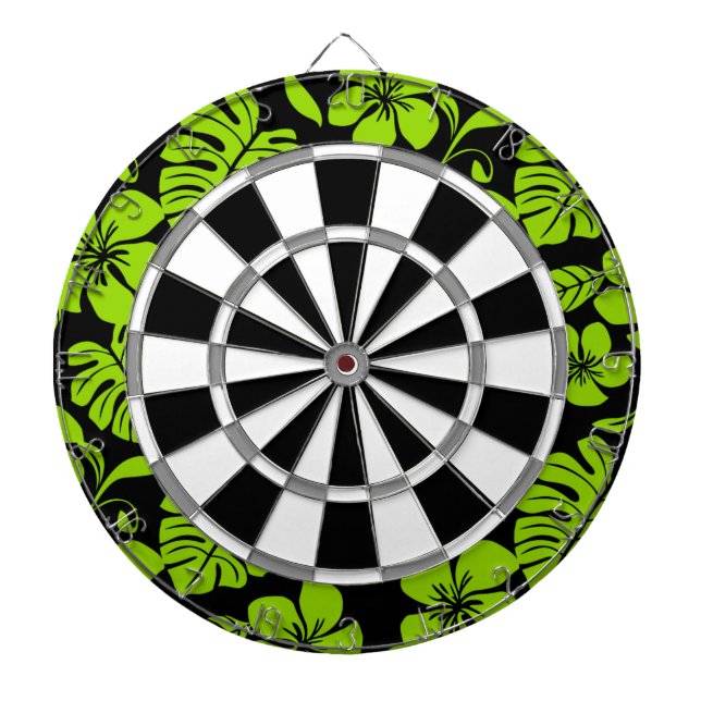 PINK BIKINI (BLACK/LIME) DART BOARD (Front)