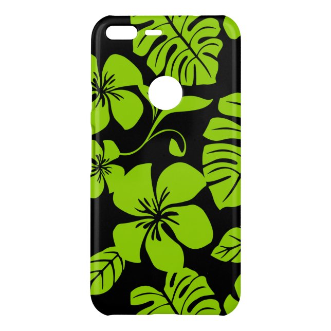 PINK BIKINI (BLACK/LIME) UNCOMMON GOOGLE PIXEL XL CASE (Back)