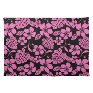 PINK BIKINI (BLACK/PINK) Cloth Placemat
