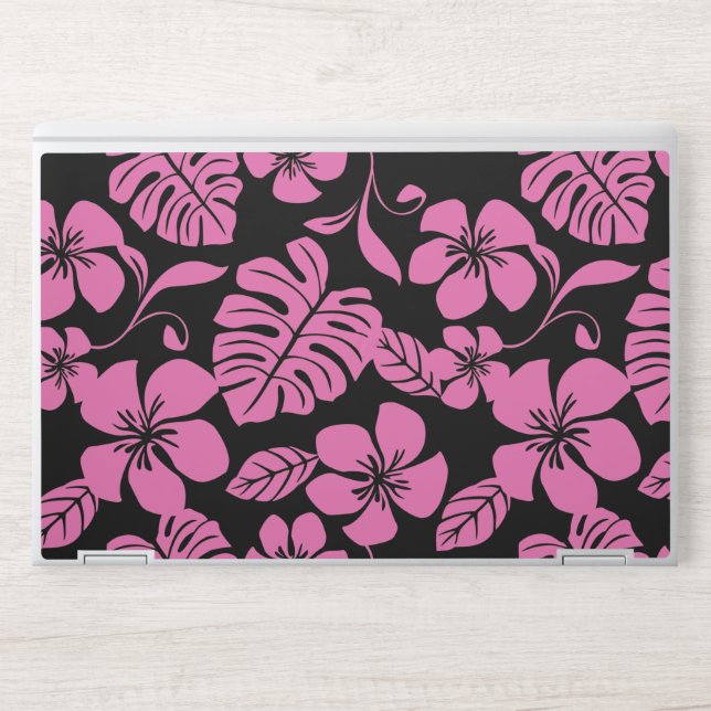 PINK BIKINI (BLACK/PINK) HP LAPTOP SKIN (Front)