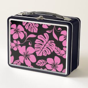 PINK BIKINI (BLACK/PINK) METAL LUNCH BOX
