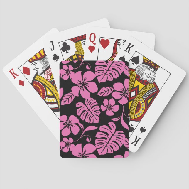 PINK BIKINI (BLACK/PINK) POKER CARDS (Back)