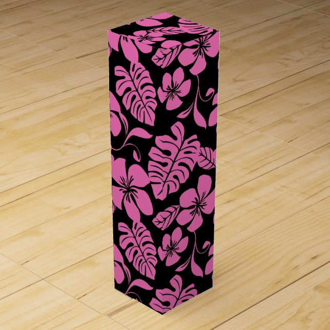 PINK BIKINI (BLACK/PINK) WINE BOX (Front)