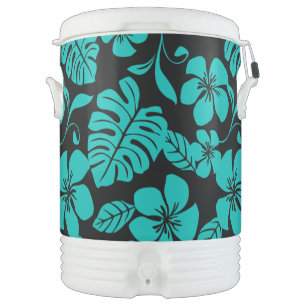 PINK BIKINI (BLACK/TEAL) BEVERAGE COOLER