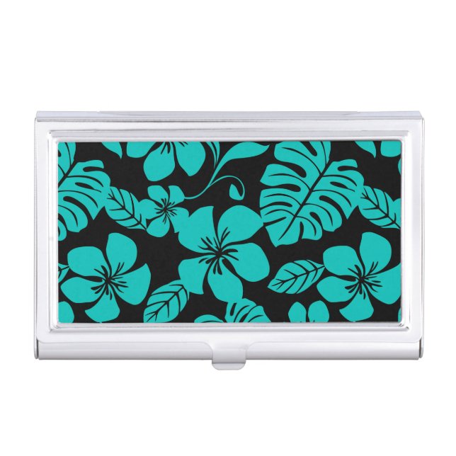 PINK BIKINI (BLACK/TEAL)Business Card Holder (Front)