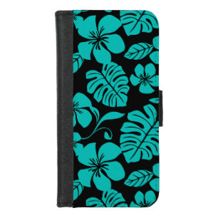 PINK BIKINI (BLACK/TEAL) iPhone 8/7 WALLET CASE