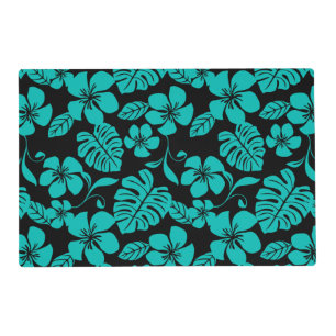 PINK BIKINI (BLACK/TEAL) PLACEMAT