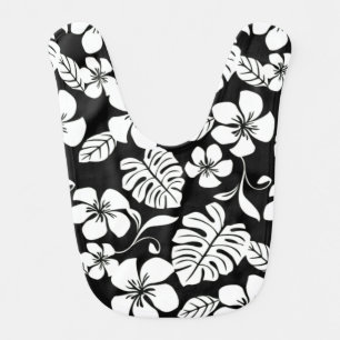 PINK BIKINI (BLACK/WHITE) BABY BIB