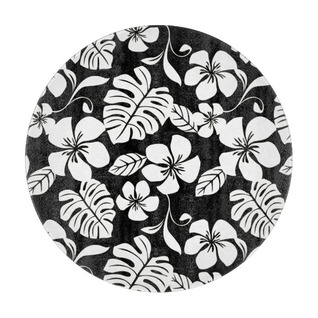 PINK BIKINI (BLACK/WHITE) CUTTING BOARD (Front)